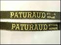 Paturaud toe clip straps (with slot for end l