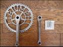 Triumph steel cottered crank (Raleigh made)