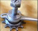 Cyclo (alloy pulley arm, Cyclo flanged lower 