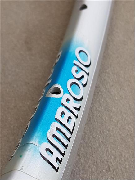 AMBROSIO BALANCE RIM Aero leggero pronto ad andare! resistente new old stock 