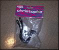 Christophe toe clips (molded black plastic re