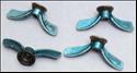 Huret wing nuts (color anodized)