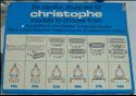Christophe 496 Z toe clips (alloy) & straps